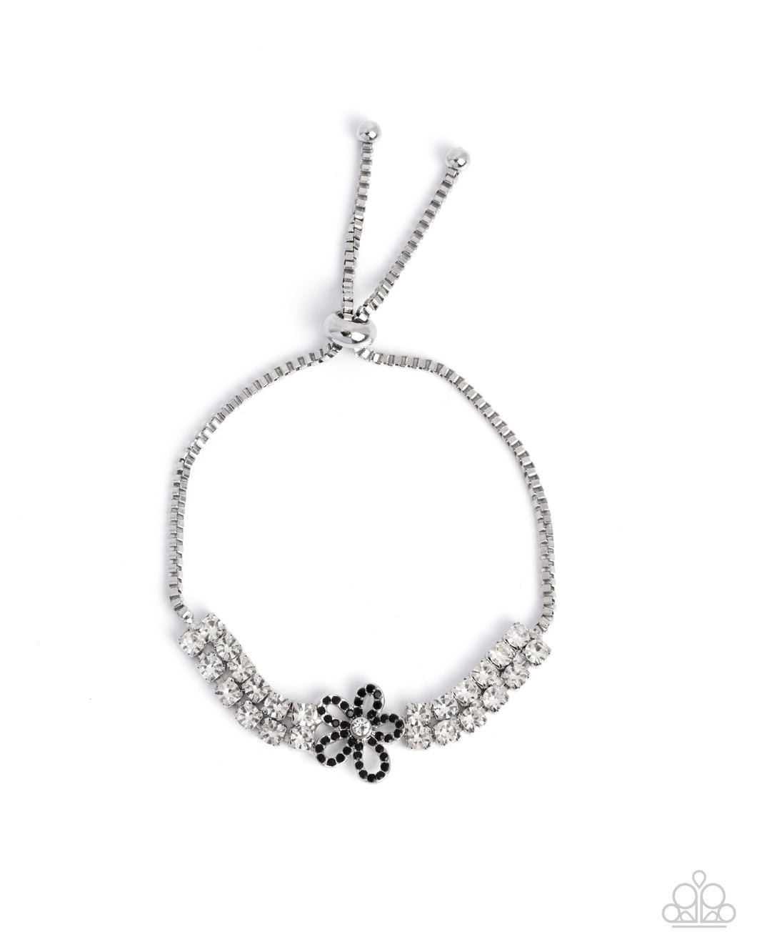 Blooming Breakthrough Black Earring