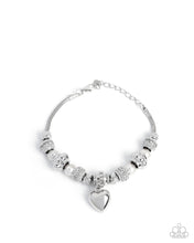 Load image into Gallery viewer, Pensive Polish White Bracelet