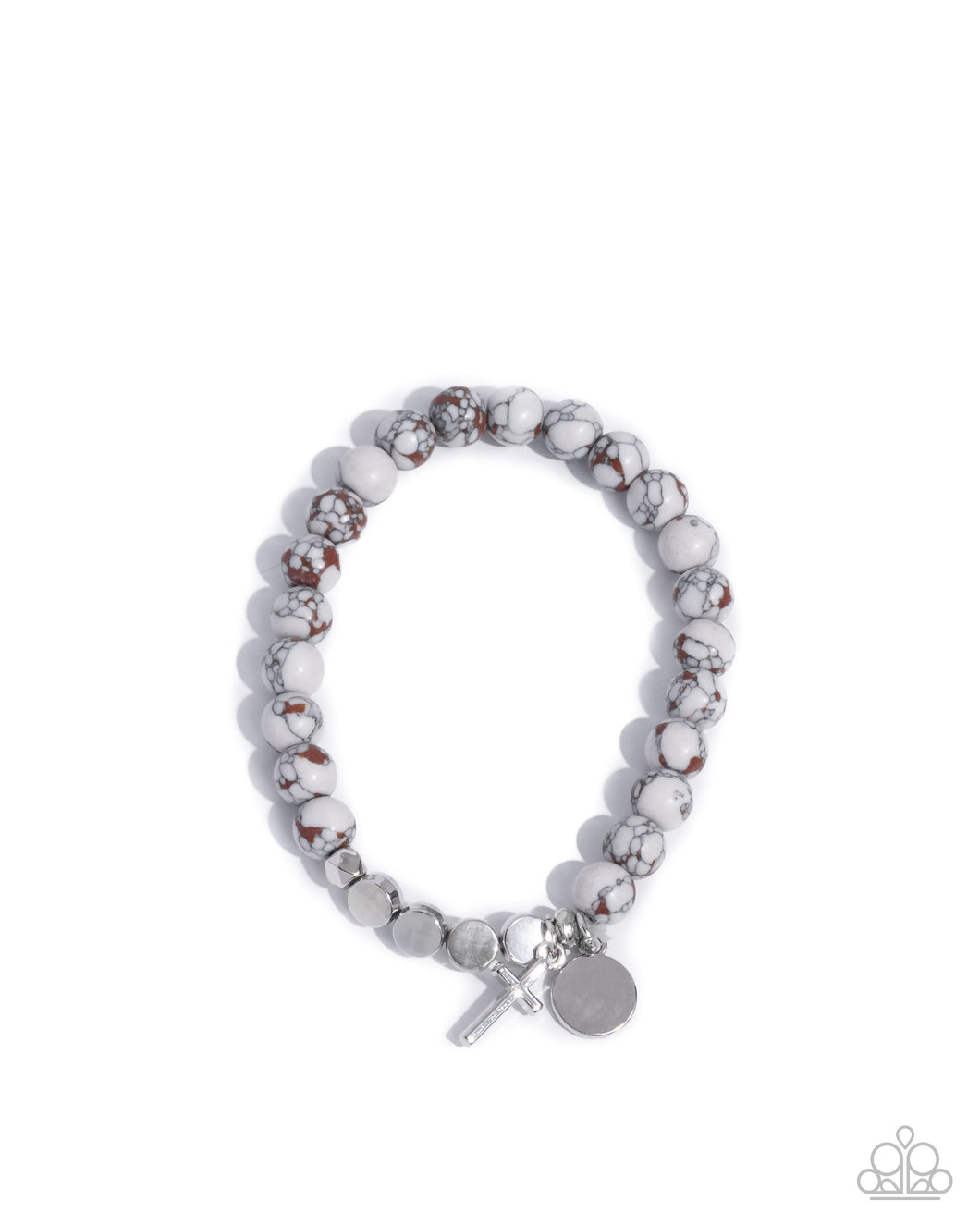 Devout Debut White Bracelet