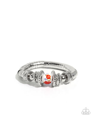 Ceramic Combo Red Necklace