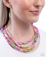 Load image into Gallery viewer, Milky Mambo Green Necklace