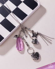 Load image into Gallery viewer, Timeless Transparency Purple Necklace