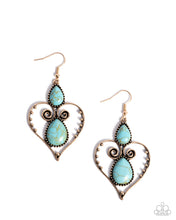 Load image into Gallery viewer, Selfless Stones Gold Earrings