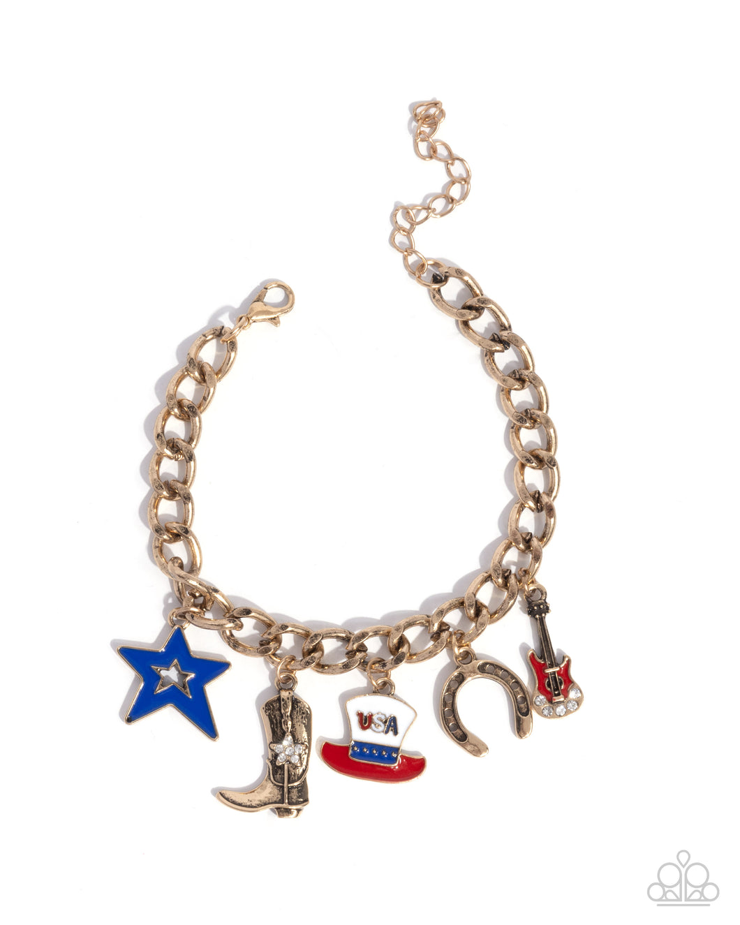 All-American Adornment Gold Bracelet