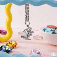 Load image into Gallery viewer, Pet Rabbit Silver Necklace