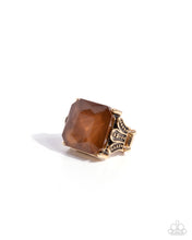 Load image into Gallery viewer, Monumental Masterpiece Brown Ring