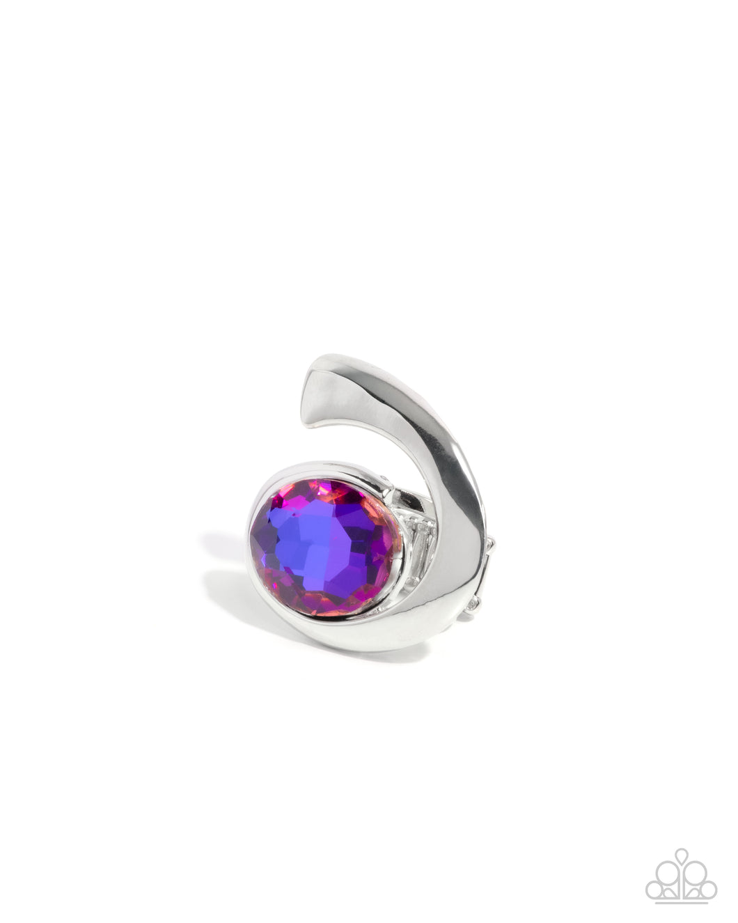 Curly Combination Purple Ring
