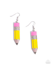 Load image into Gallery viewer, Iconic Institution Yellow Earrings
