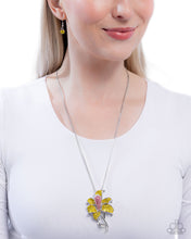 Load image into Gallery viewer, Lily Luminescence Yellow Necklace