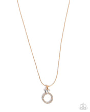 Load image into Gallery viewer, Promise Ring Gold Necklace