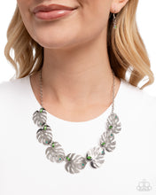 Load image into Gallery viewer, Leafy Legato Green Necklace