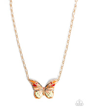 Load image into Gallery viewer, Aerial Accolade Orange Necklace