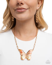 Load image into Gallery viewer, Aerial Accolade Orange Necklace