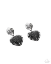 Load image into Gallery viewer, Rustic Reinvention Black Earrings