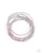 Load image into Gallery viewer, Candlelight Cascade Purple Bracelet