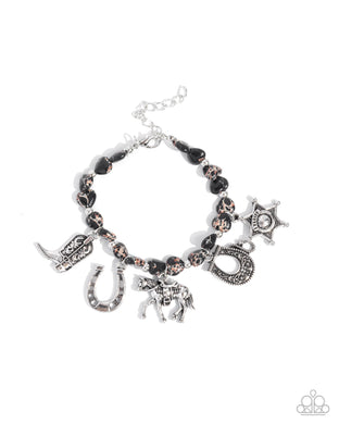 Cowboy Chorus Black Bracelet