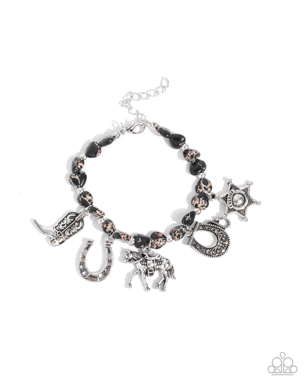 Cowboy Chorus Black Bracelet