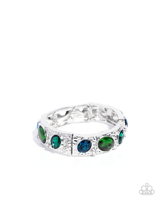 Colorful Castle Green Bracelet