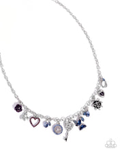 Load image into Gallery viewer, Charming Century Blue Necklace