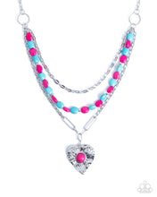 Load image into Gallery viewer, Frankly Flirting Pink Necklace