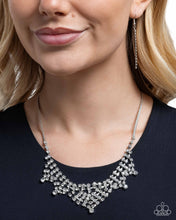 Load image into Gallery viewer, Square Selfie White Necklace
