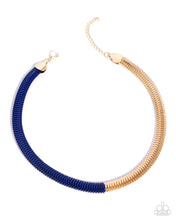 Load image into Gallery viewer, Dynamic Duality Blue Necklace