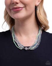 Load image into Gallery viewer, Rushing Radiance Green Necklace