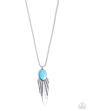 Load image into Gallery viewer, Prized Pendant Blue Necklace
