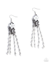 Load image into Gallery viewer, Flawless Floral White Earrings