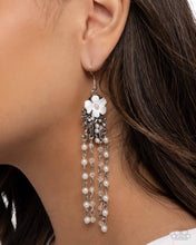 Load image into Gallery viewer, Flawless Floral White Earrings