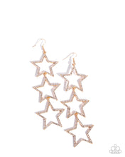 Load image into Gallery viewer, Star-Crossed Success Gold Earrings
