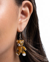 Load image into Gallery viewer, Teddy Trinket Brown Earrings