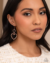 Load image into Gallery viewer, Sweetheart Symmetry Copper Earrings