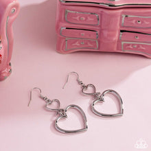 Load image into Gallery viewer, Sweetheart Symmetry Silver Earrings
