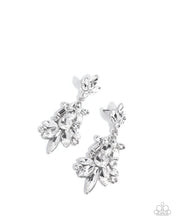 Load image into Gallery viewer, Complicated Class White Earrings