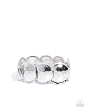 Load image into Gallery viewer, Tortoise Texture Silver Bracelet