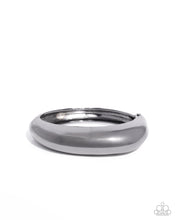 Load image into Gallery viewer, Sleek Sojourn Black Hinged Bracelet
