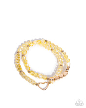 Load image into Gallery viewer, Profound Pop of Color Yellow Bracelet