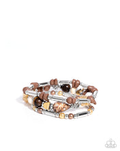 Load image into Gallery viewer, Flashy Fiction Brown Bracelet