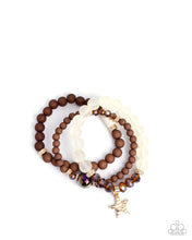 Load image into Gallery viewer, Sensible Star Brown Bracelet