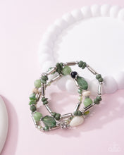 Load image into Gallery viewer, Flashy Fiction Green Bracelet