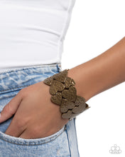 Load image into Gallery viewer, Heart Headline Brass Bracelet