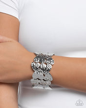 Load image into Gallery viewer, Heart Headline Silver Bracelet