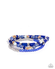 Load image into Gallery viewer, Colorful Champion Blue Bracelet