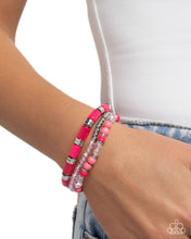 Load image into Gallery viewer, Colorful Champion Pink Bracelet