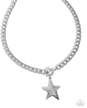 Load image into Gallery viewer, Stellar Spotlight Silver Necklace