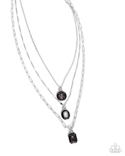 Load image into Gallery viewer, Driven Dazzle Black Necklace