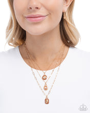 Load image into Gallery viewer, Driven Dazzle Brown Necklace