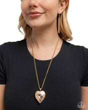Load image into Gallery viewer, Heartfelt Honor Gold Necklace