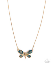 Load image into Gallery viewer, Dragonfly Direction Gold Necklace